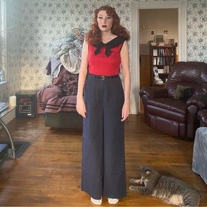 Collectif Mainline Sophia Plain Trousers